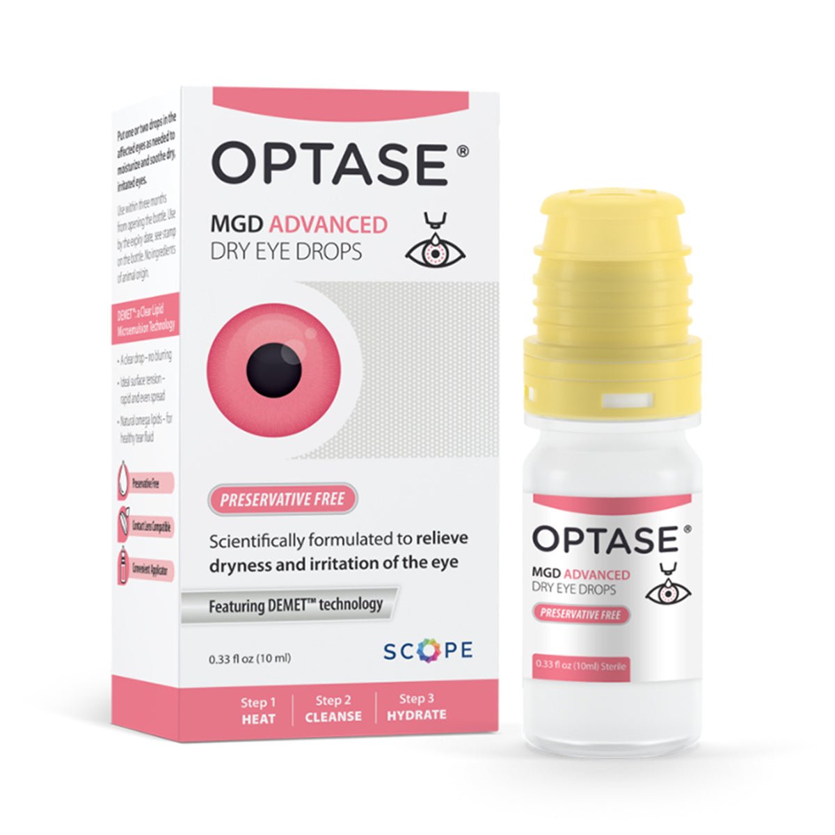 OPTASE® MGD Advanced Dry Eye Drops